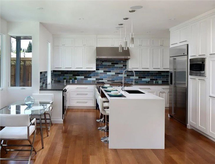 Coated Kitchen Cabinet