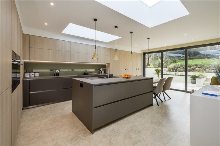 Melamine Faced Kitchen Cabinet